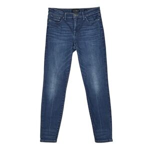 Lucky Brand Jeans Womens 6/28 Ava Super Skinny Mid Rise Stretch Ankle‎ Whiskered